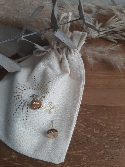 Les boucles d'oreille My little de chez Milé Mila